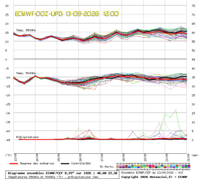 ECMWF Ensembles Forecast