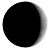 Waxing Crescent, Moon at 4 days in cycle Waxing Crescent, Moon at 4 days in cycle