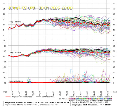 ECMWF Ensembles Forecast