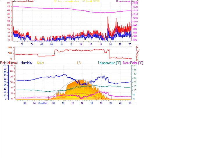 24 Hour Graph for Day 10